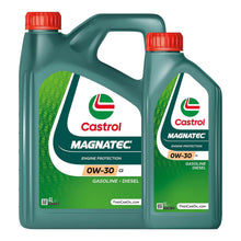 Castrol MAGNATEC 0W-30 C2 Car Engine Oil with Dualock Technology, 1, 4, 5 or 8L