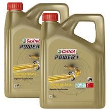 Castrol POWER1 Motorcycle Oil 2 or 4 Stroke 1 4 5 or 8L