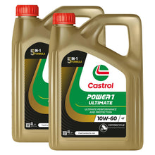 Castrol POWER1 ULTIMATE 4T 10W-60 Motorcycle Oil 1L, 4L, 5L or 8L