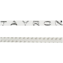 TAYRON Rear Boot Letter Badge – Metal Adhesive Emblem – product detail 2