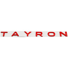 TAYRON Rear Boot Letter Badge – Metal Adhesive Emblem – product detail 6