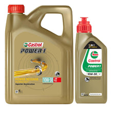 Castrol POWER1 4T 10W-30 Motorcycle Oil 1 4 5 or 8L