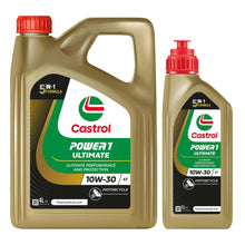 Castrol POWER1 Motorcycle Oil 2 or 4 Stroke 1 4 5 or 8L