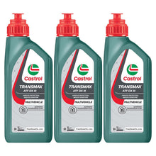 Castrol TRANSMAX Dex III Multivehicle Automatic Transmission Fluid, 3 x 1L