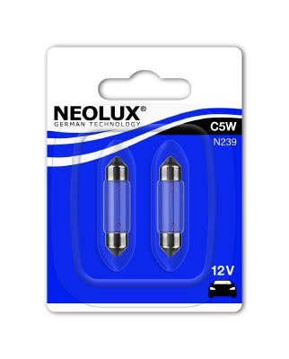 Neolux 12V 5W SV8.5-8 Festoon Bulbs x2 Fits Mercedes Interior Number Plate Light New