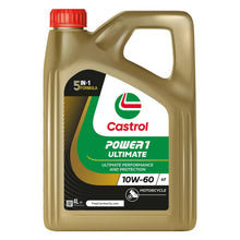 Castrol POWER1 ULTIMATE 4T 10W-60 Motorcycle Oil 1L, 4L, 5L or 8L